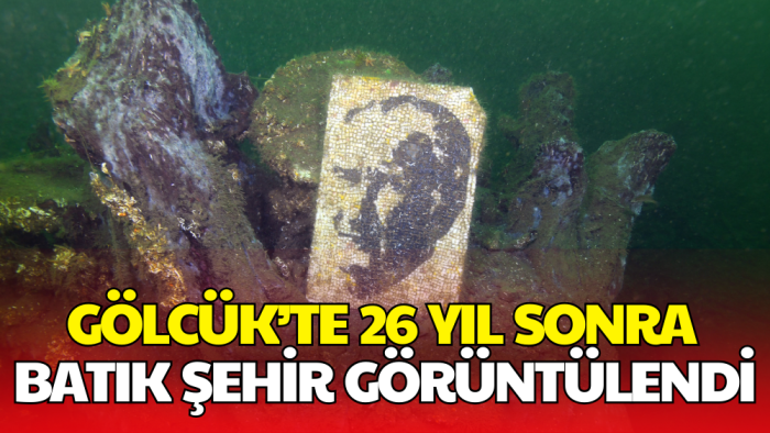 17 Ağustos Depreminde Sulara Gömülen Batık Şehir 26 Yıl Sonra Görüntülendi